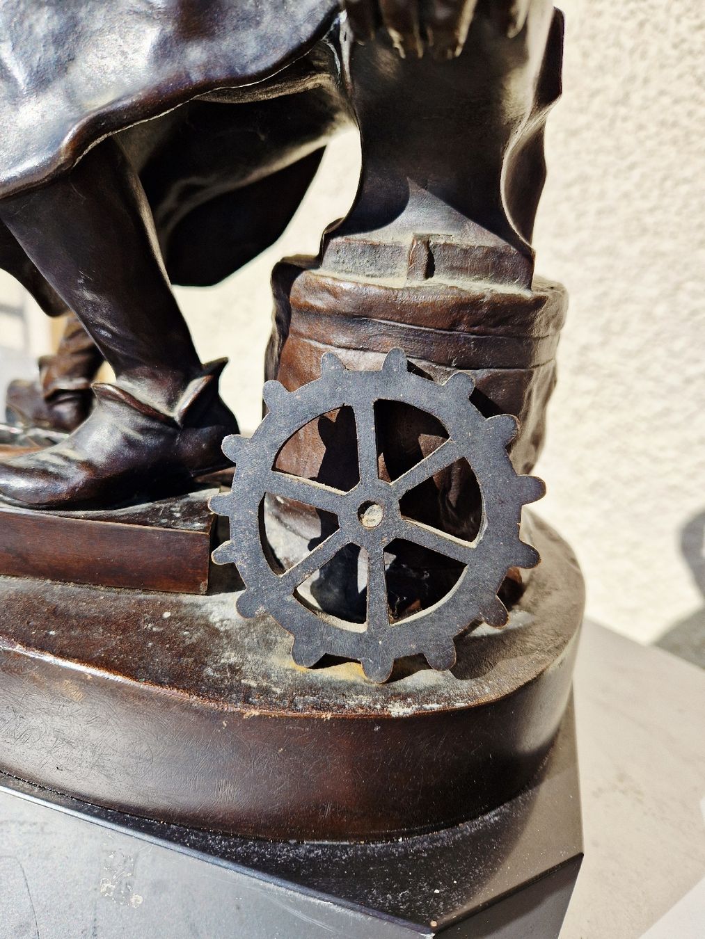 Statue/ Skulptur de FORGERON en bronze RENÉ GEWSO 50cm,22kg (D'occasion ...