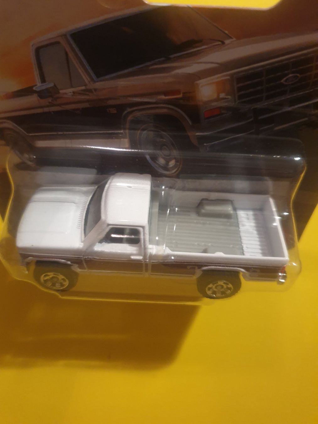 Matchbox Modellini d'auto: Matchbox 1986 FORD F-150 – Nuovo e nell'imballaggio originale da Oftringen venduto da Rotor 3