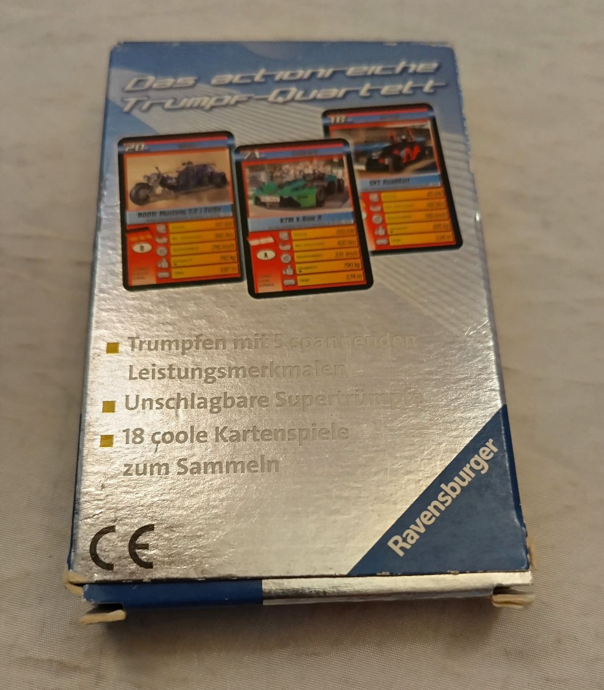 Ravensburger Giochi: Auto & Ähnliches Quartett -  Fun & Drive / Ravensburger 2018 – Usato da Bellach venduto da JingleJerry 2