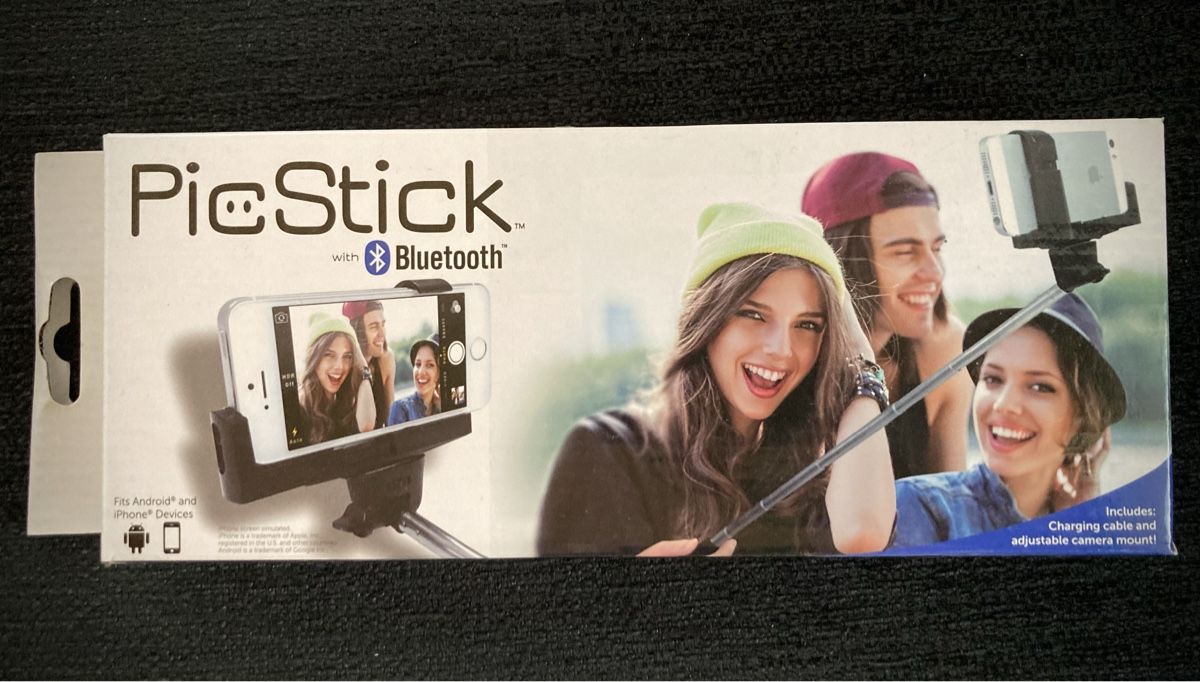 Staffe: PicStick Selfie Stick mit Bluetooth neuwertig – Nuovo (secondo la descrizione) da Vinelz venduto da Viewfinder84 2