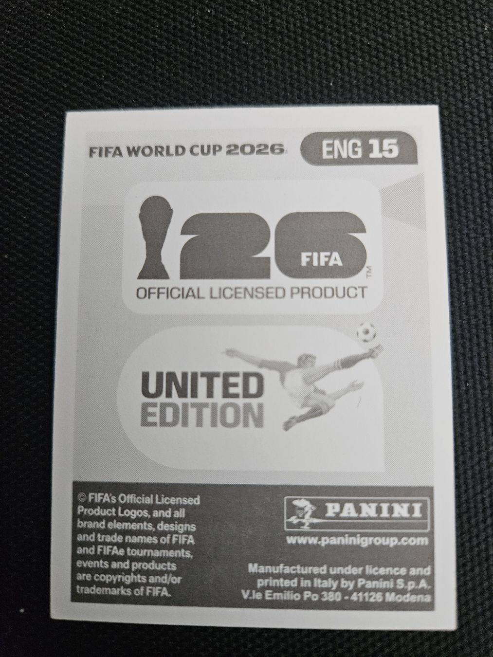 Panini Carte collezionabili: FIFA WM 2026 Sticker - Anthony Gordon  – Nuovo (secondo la descrizione) da Würenlingen venduto da Dinli 1