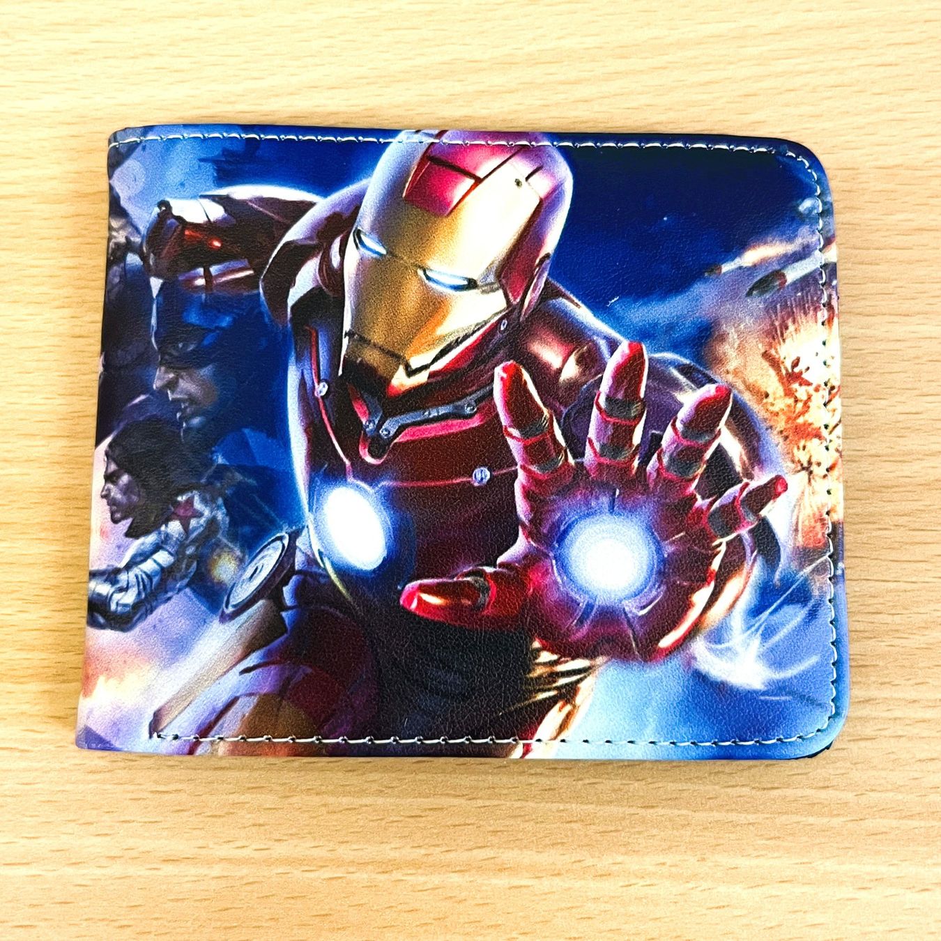 Altro per bambini: Portemonnaie - Iron Man – Nuovo (secondo la descrizione) da Amlikon-Bissegg venduto da allerlei-versand