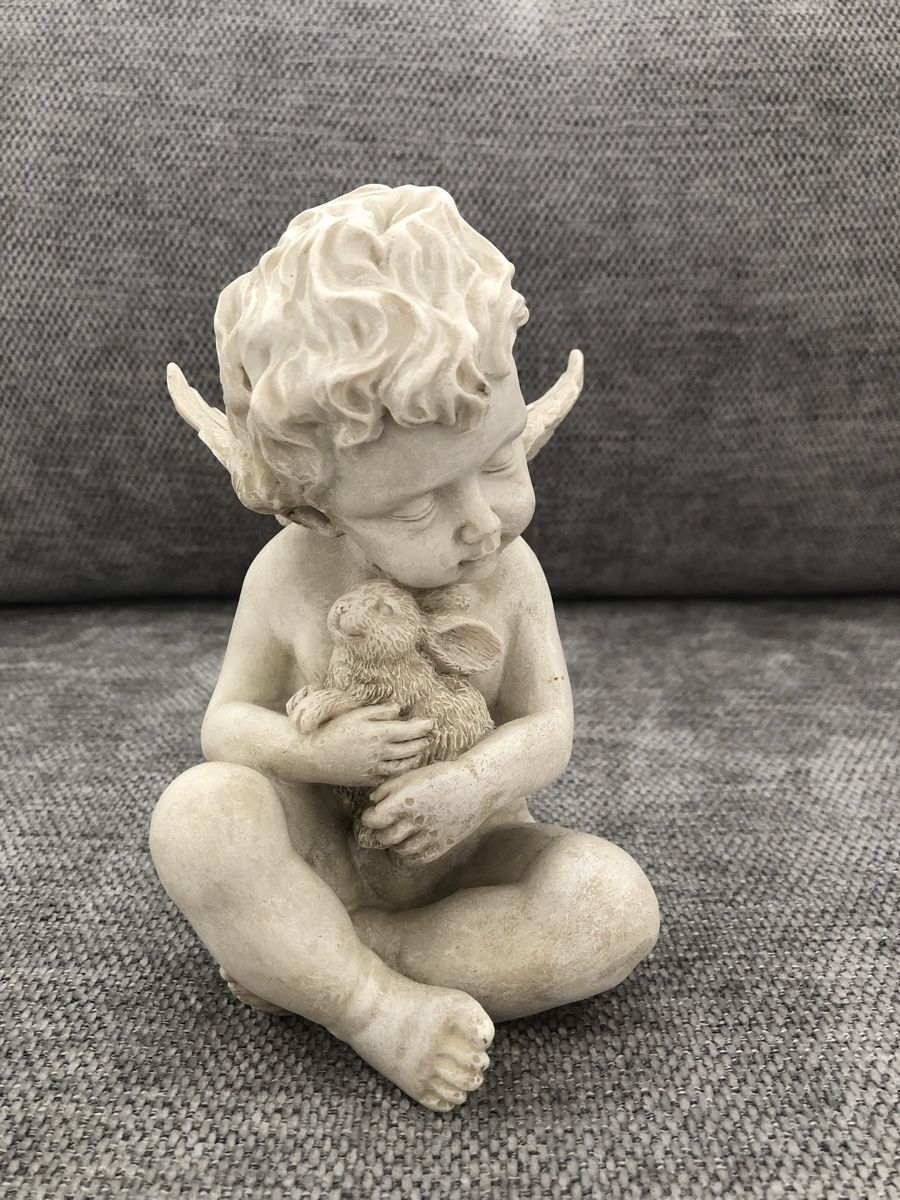 Figurines: Engel mit Hasen – D'occasion à Zollikofen par DelNero
