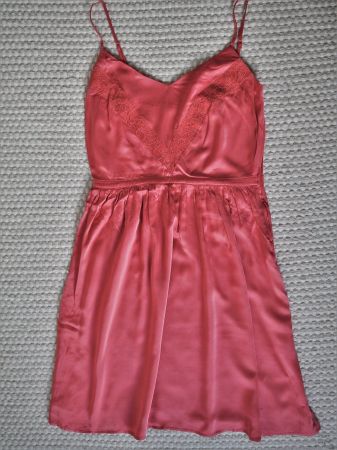 NEU Naf Naf Cocktailkleid koralle 40