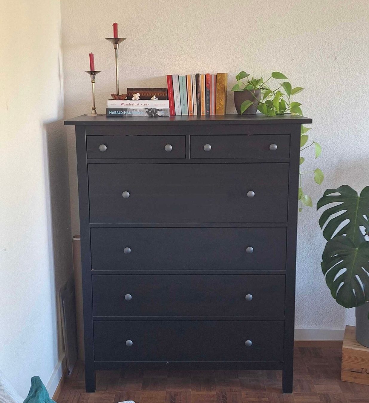 Ikea Hemnes Kommode Schwarz (Gebraucht) in Zürich für CHF 55 – nur Abholung auf Ricardo kaufen