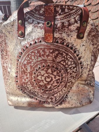 Campomaggi Tasche, gross, seltenes Muster, Top Zustand!