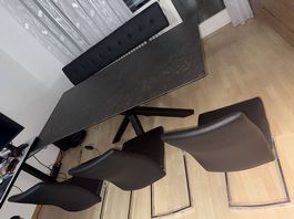 Esstisch inkl. Bank und Stühle