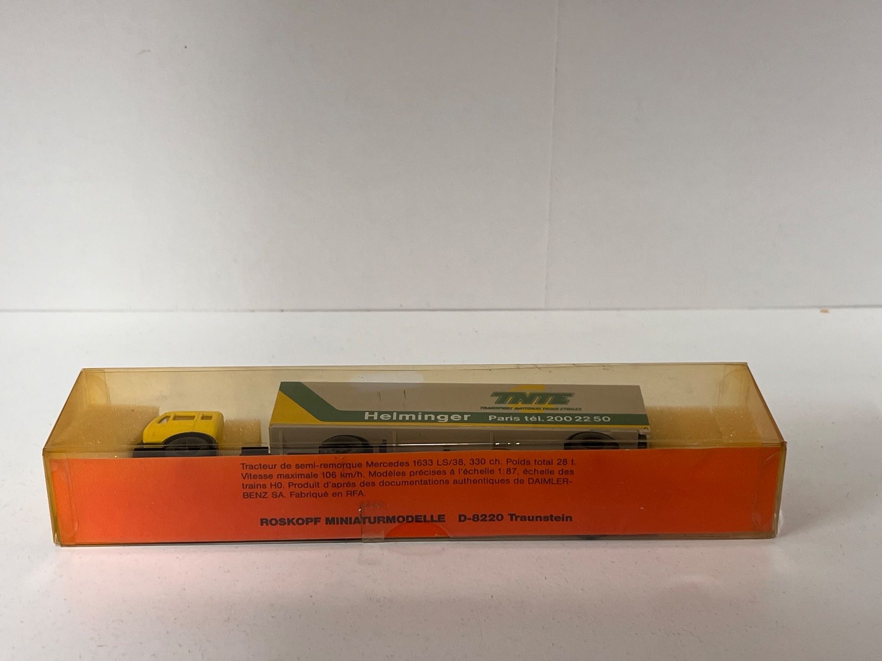 Roskopf Modelleisenbahnen: Roskopf TNTE Helminger Paris 1:87 H0 – Neu und originalverpackt aus Geroldswil von TopTrain54 1