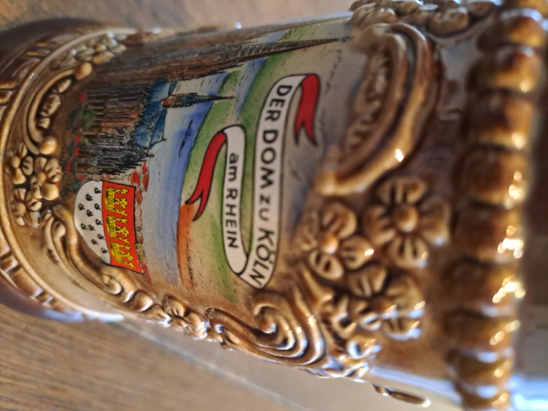 Bicchieri: Bier Krug Handmalerei – Usato da Reinach AG venduto da Abrasil