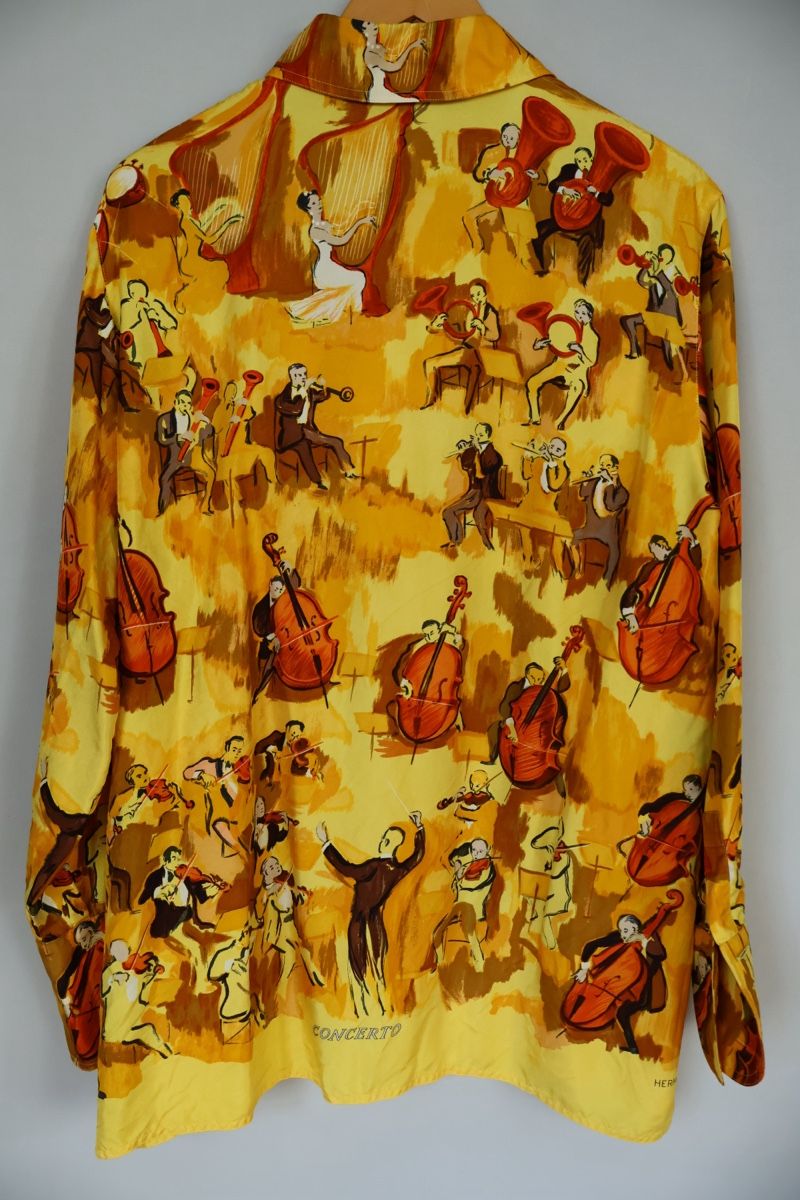 Hermès Chemisiers: Vintage Hermès Bluse Seide Concerto – D'occasion à Galgenen par Vintluxe 1