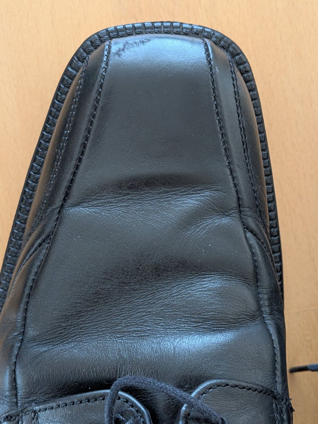 Scarpe da uomo: Schwarze BAMA Herrenschuhe Gr 43 – Usato da St. Gallen venduto da Bisaknosp 4