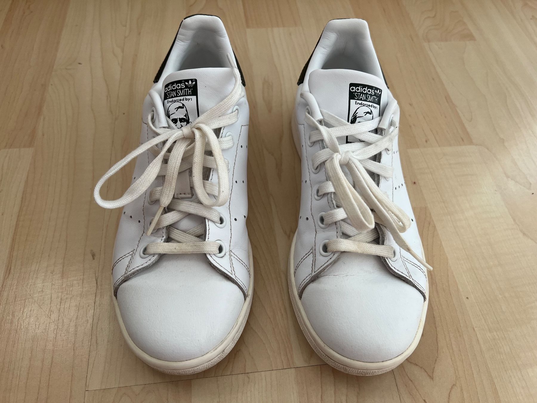 Adidas Herrenschuhe: Adidas Stan Smith Sneaker aus Leder Gr.37 1/3 – Gebraucht aus Siebnen von dte_9kmw 1