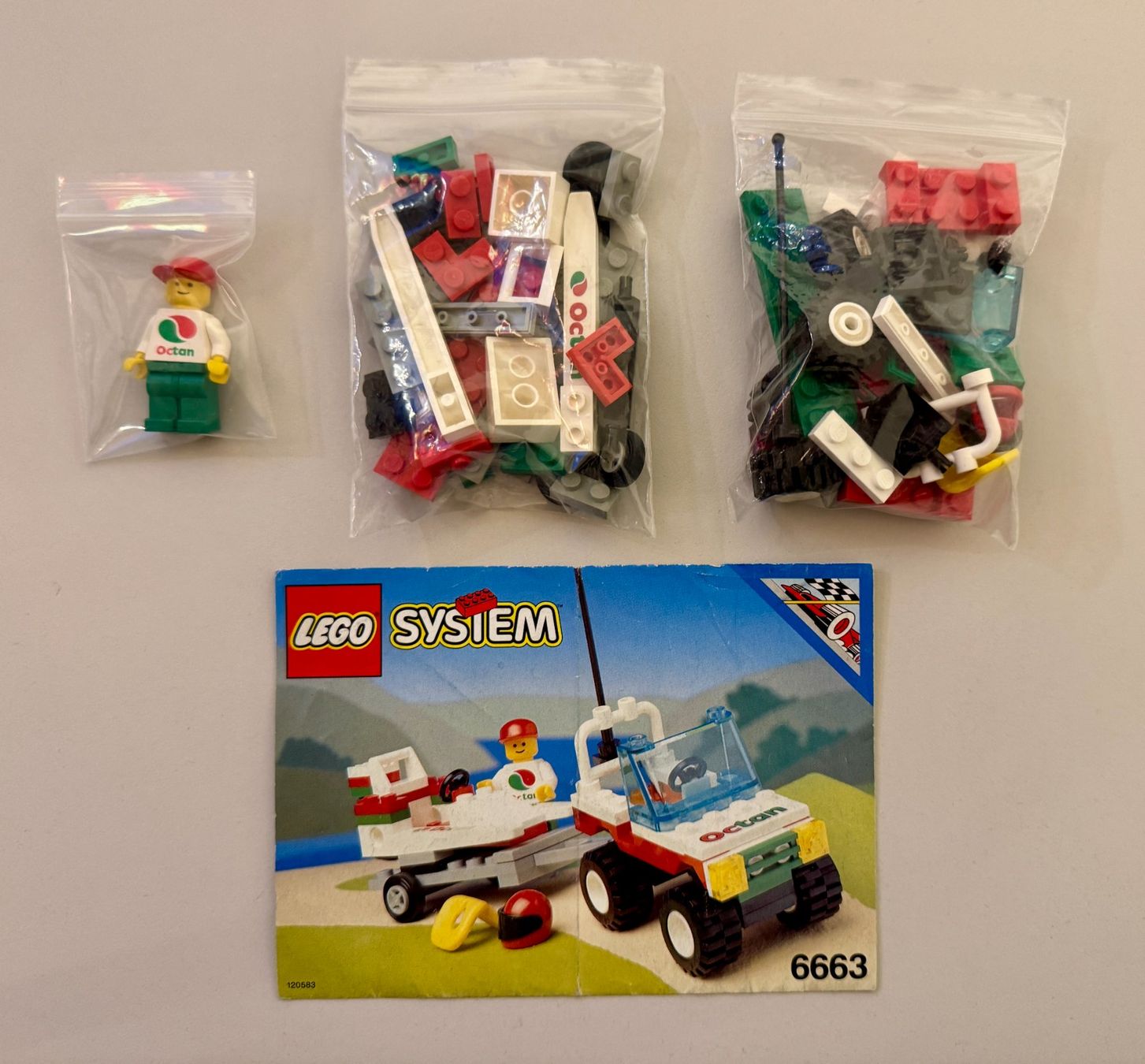 Lego Kit di costruzioni: Lego System 6663 Wave Rebel 1993 – Usato da Rechthalten venduto da hosme_be 6