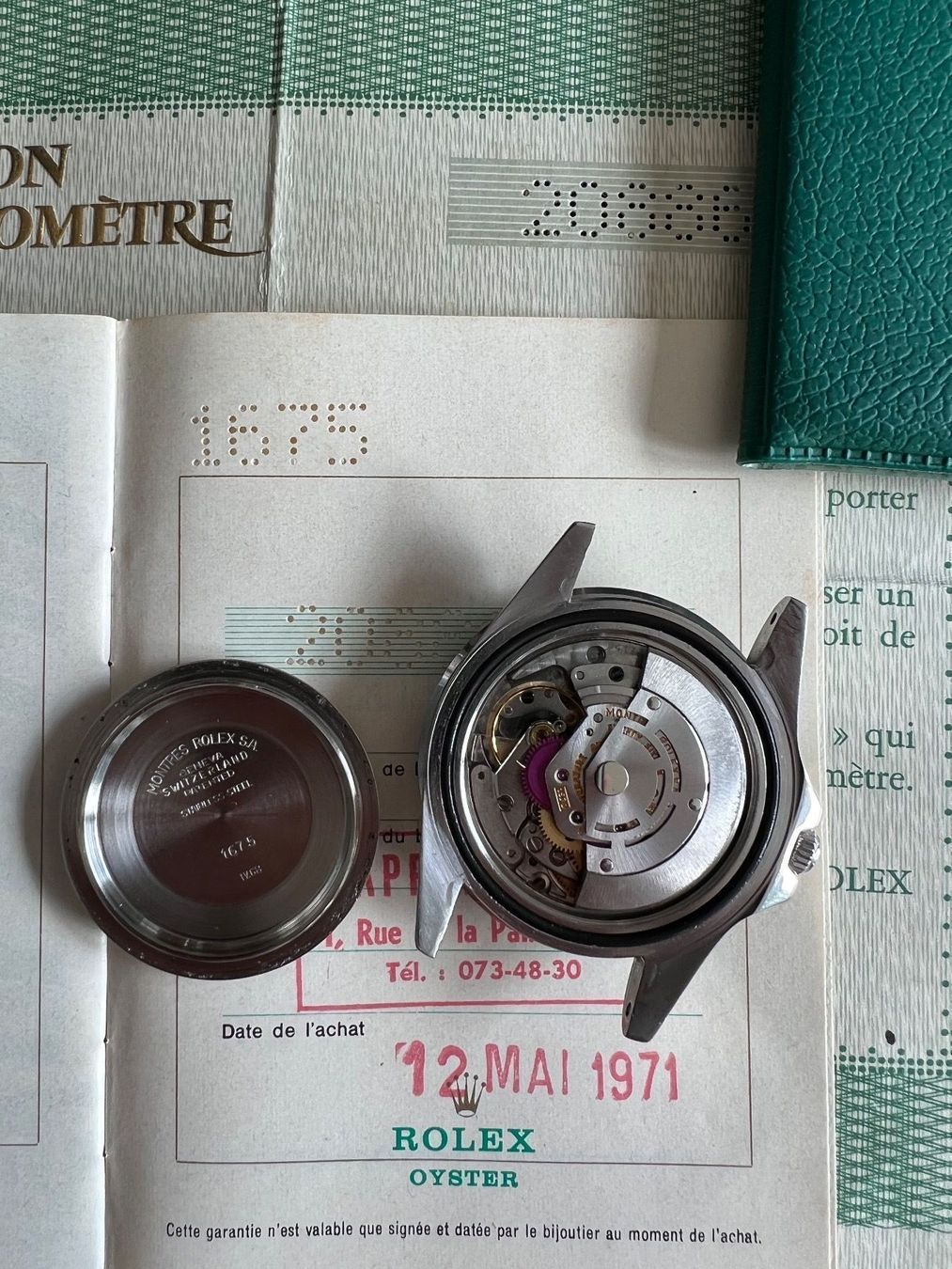 Rolex Orologi: Rolex Pepsi 1675 GMT Full Set - Long E Mark I Tropical – Usato da Bassersdorf venduto da spoont 5