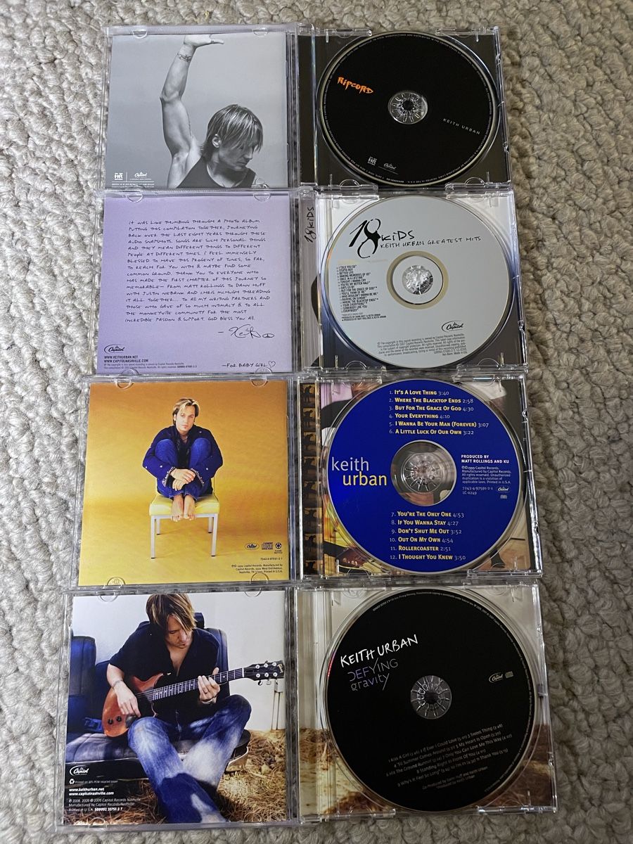 CD: 4x Keith Urban  – Nuovo (secondo la descrizione) da Reinach AG venduto da trigger7811 1