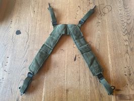 Original us Army Vietnam M1956 Suspenders