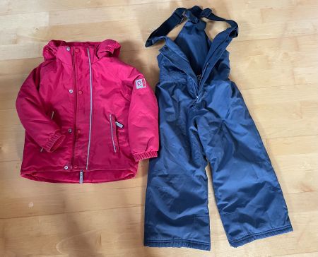 Skihose, Winterjacke Gr 98