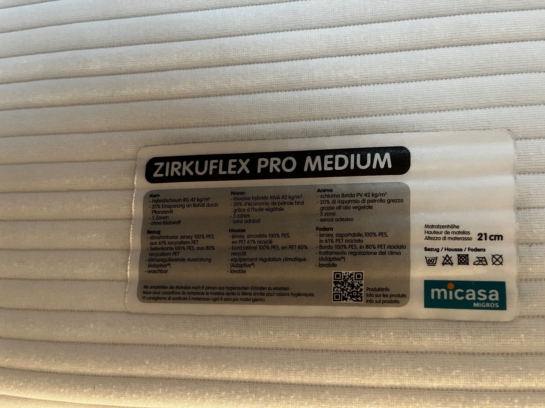 Micasa Materassi: Matratze Bett Lattenrost Zirkuflex – Usato da Rüschlikon venduto da Lesana82 3