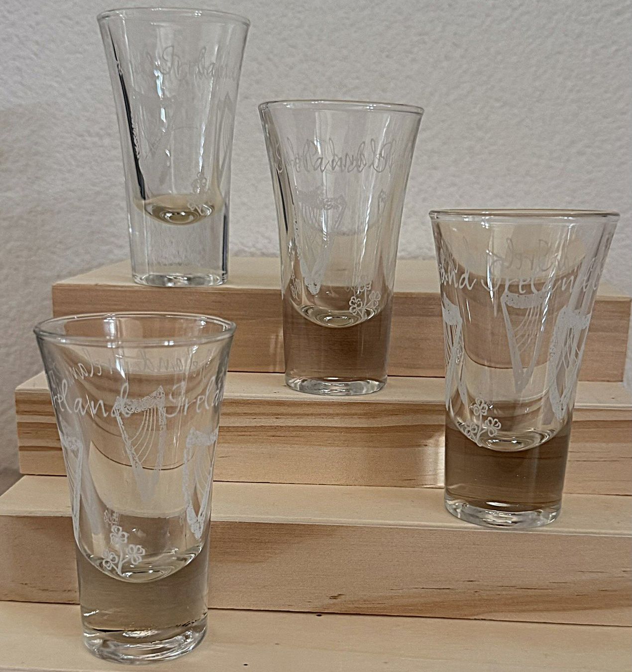 Verres: 4 Schnapsgläser Irland – D'occasion à Lommis par manmarmi 3