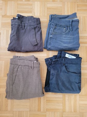 4 Herrenhosen Gr. 30/32 und 31/32
