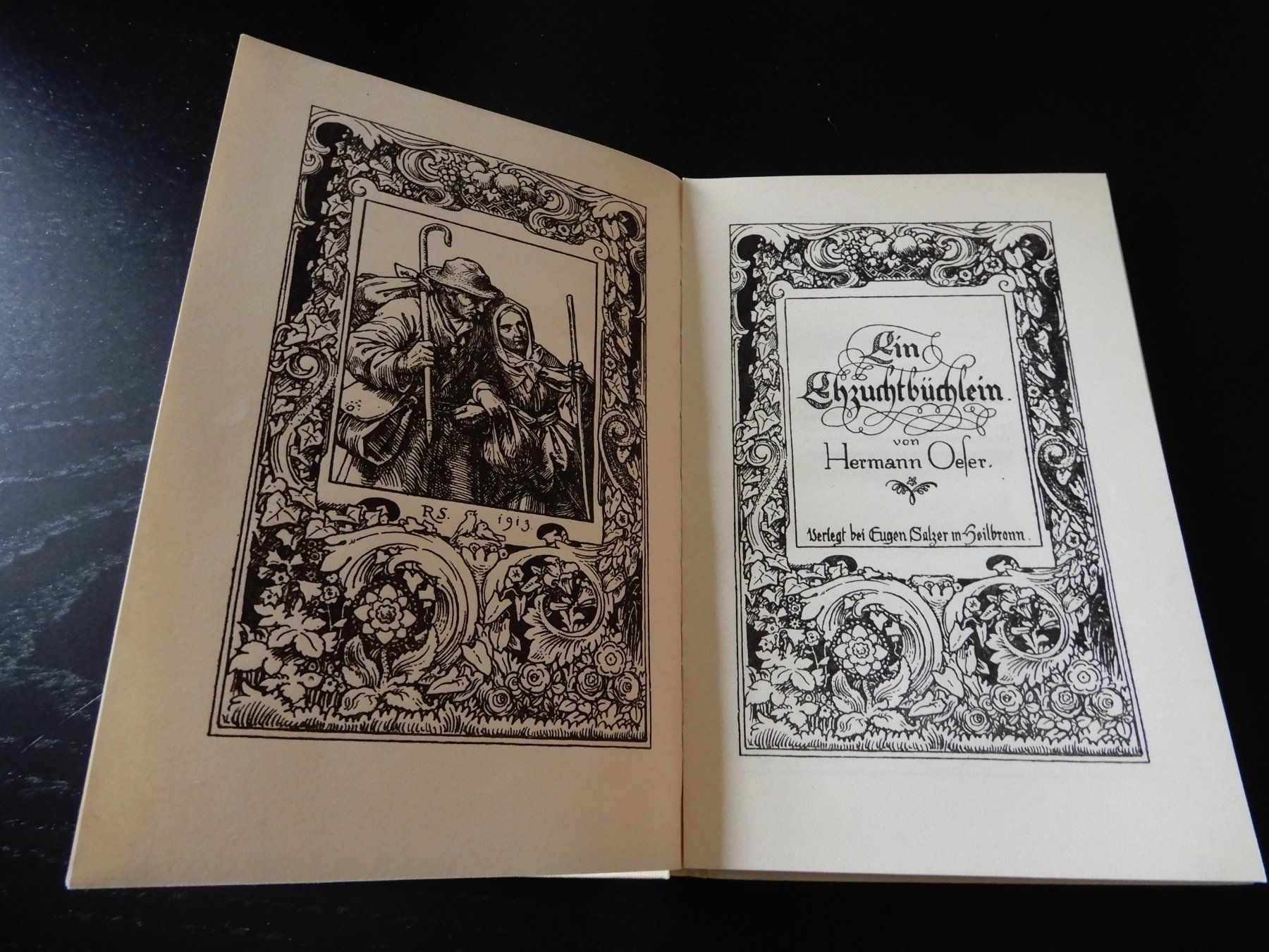 Libri: Hermann Oeler, Ein Ehzuchtbüchlein 1913 – Usato da Erstfeld venduto da Mario_boe0 1