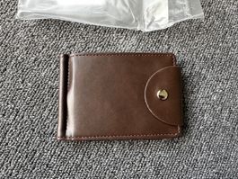 Porte monnaie pour homme marron