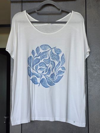 🐸 NILE T-SHIRT XL AUS BAMBUS MIT AUFDRUCK