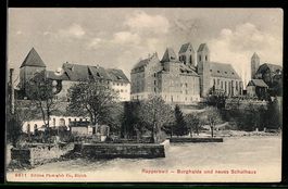 Rapperswil, Burghalde und neues Schulhau