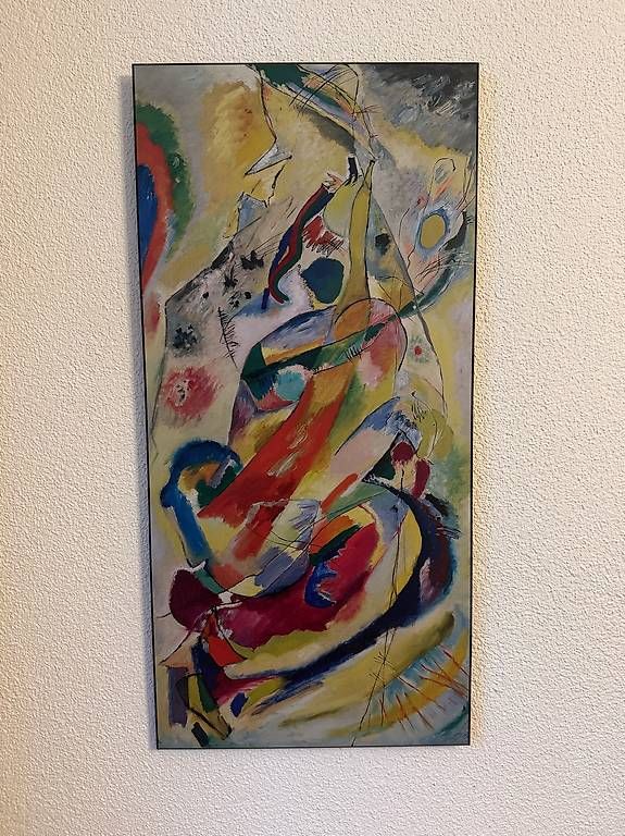 Gemälde: Reproduction Kandinsky sur bois – Gebraucht aus Luzern von vin_lm6l