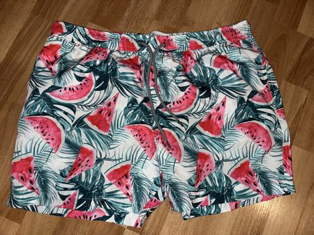 Brave Soul Badeshorts Wassermelone Gr. L