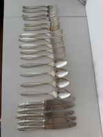 Besteckset 90er Versilbert, 20 StückTeile, elegant & schwer 