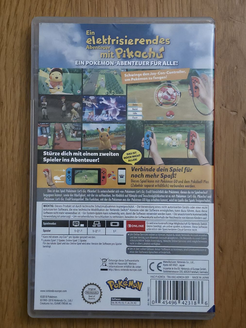 Pokémon Giochi: Pokemon Let's Go Pikachu - Nintendo Switch – Usato da Zürich venduto da jabo22 1