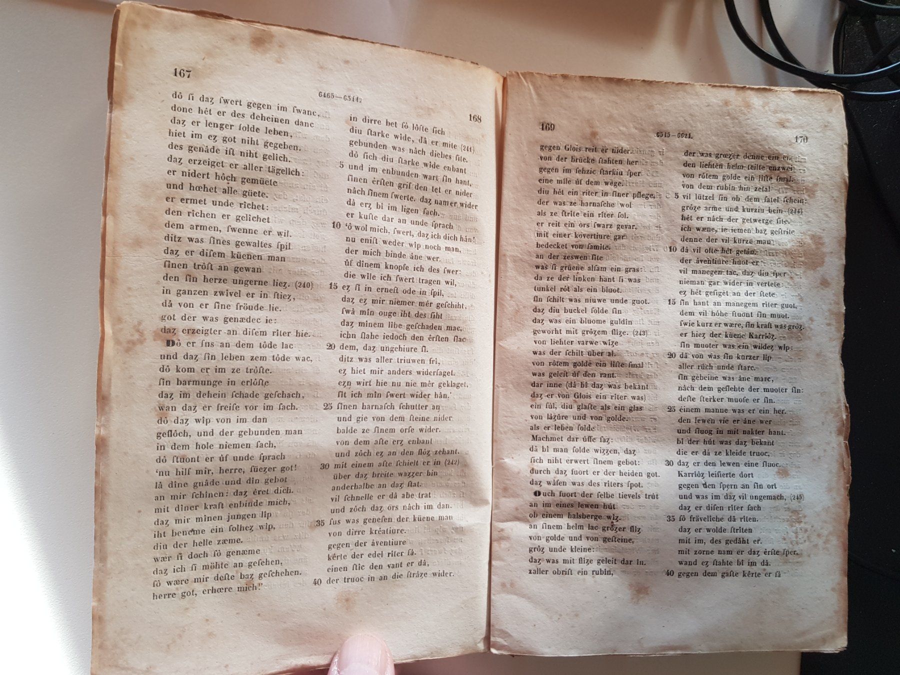 Bücher: antikes Buch: Wigalois aus 1847 – Gebraucht aus Walterswil BE von Lonitti 7