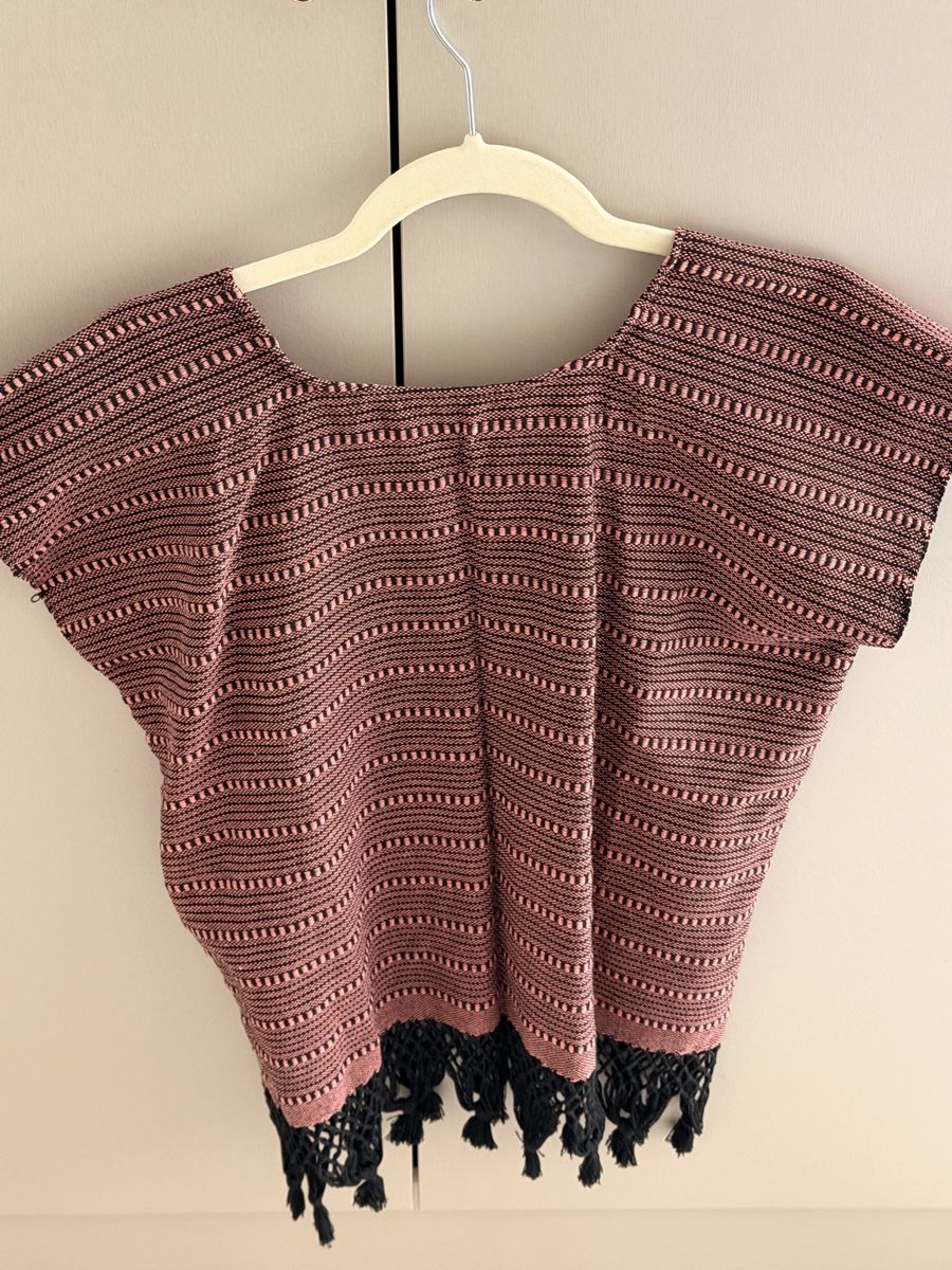 Camicette: Handmade Mexican Craftsmanship Blouse – Nuovo e nell'imballaggio originale da Paradiso venduto da Ixaya.studio 4