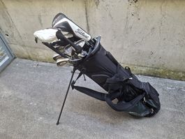 Golfschläger Set, Callaway und andere, Konvolut, mit Tasche