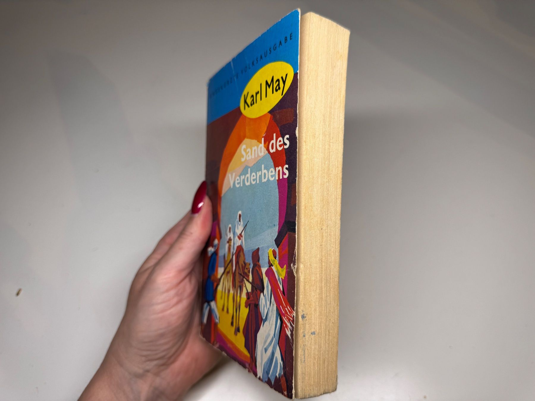 Libri: ROMAN: Karl May, Sand des Verderbens – Usato da Grosswangen venduto da Kleine.Knoepfe 1