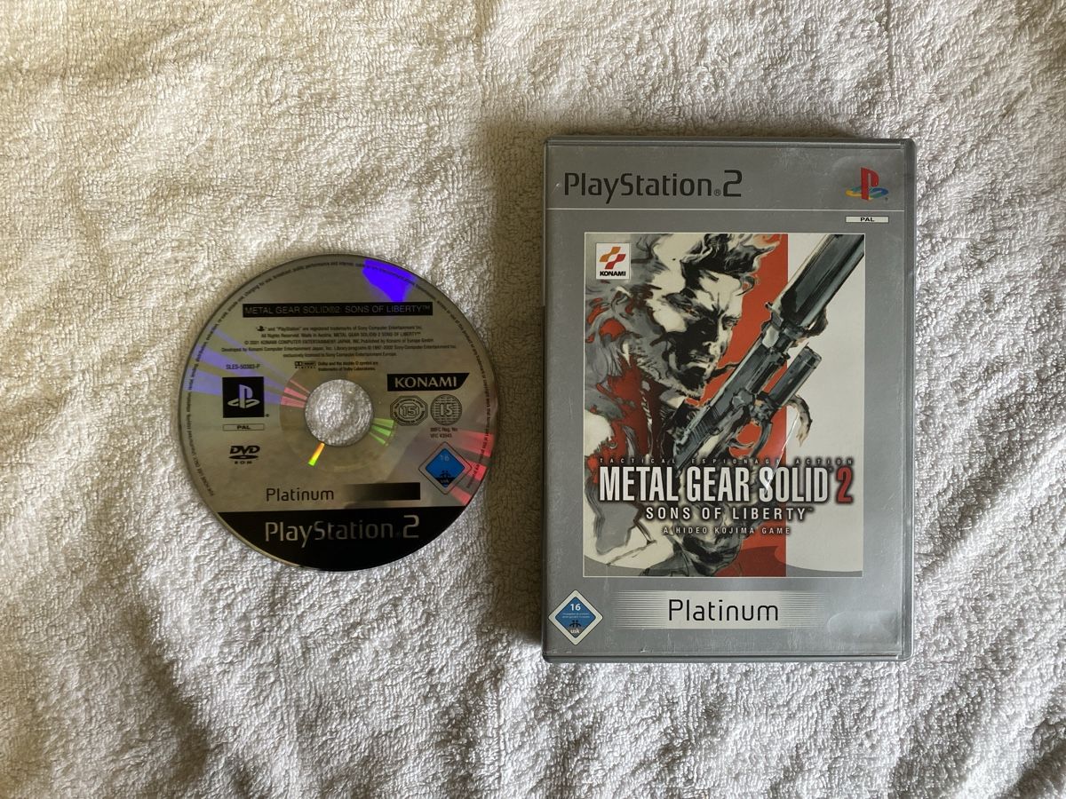 Sony Spiele: Metal Gear Solid 2: Sons of Liberty PS2 – Gebraucht aus Reichenbach i. K. von Daniel840