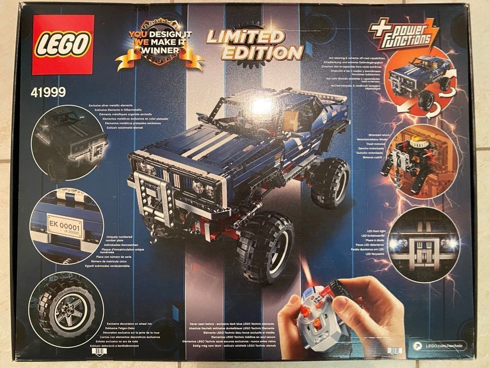 Lego 41999 4x4 Limited Edition | Kaufen auf Ricardo