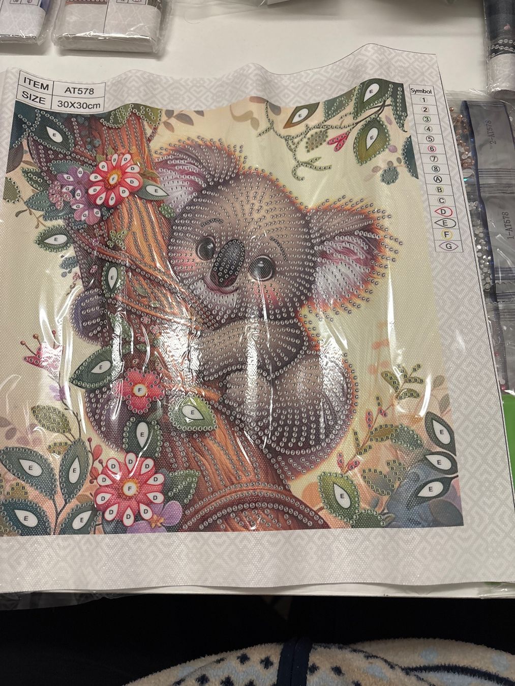 Kits de loisir créatif: Diamond Painting Bild Qualabärchen – Neuf (Voir description) à Amriswil par SCHLOSSGEISTLI