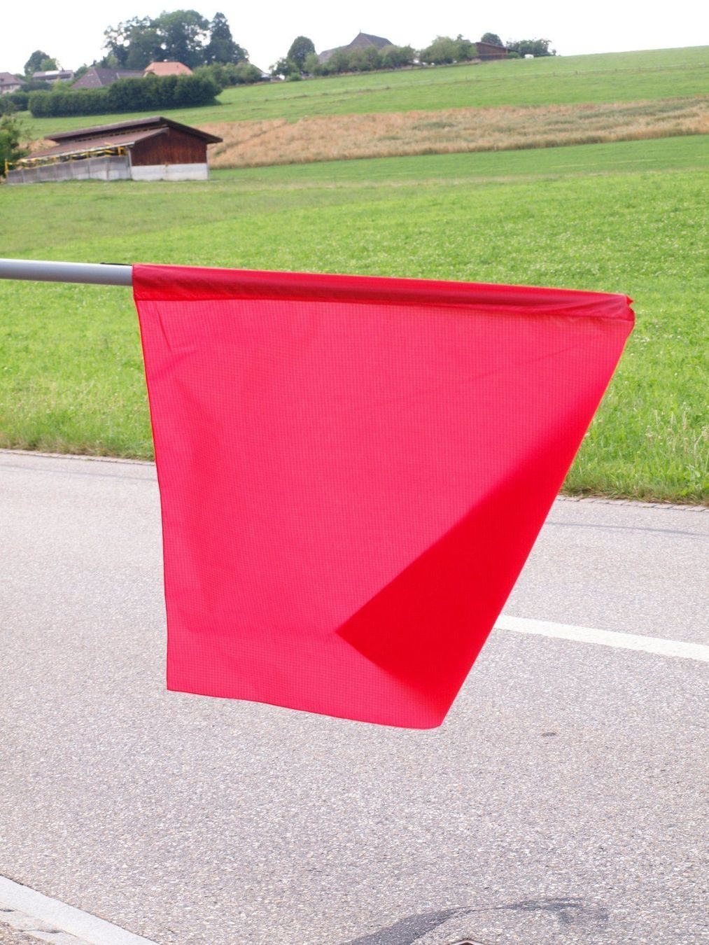 Fahnen: Fahne Rot (Marshal Flag) – Neu (gemäss Beschreibung) aus Weier im Emmental von Rsz8
