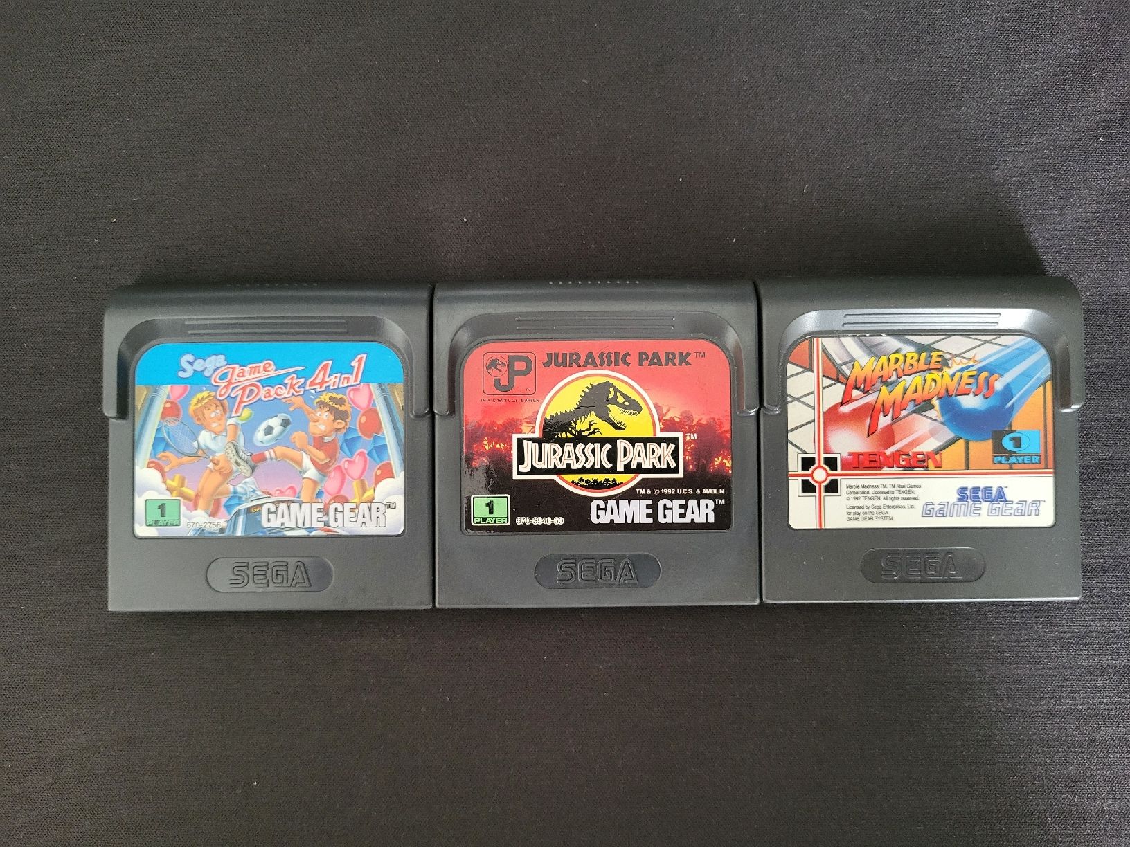 Sega Giochi: 3 x Sega Game Gear Spiele – Usato da Benken SG venduto da WALUK