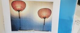 Wandlampen orig. Uchiwa(III)Ingo Maurer, 70er Jahre - 1 Paar