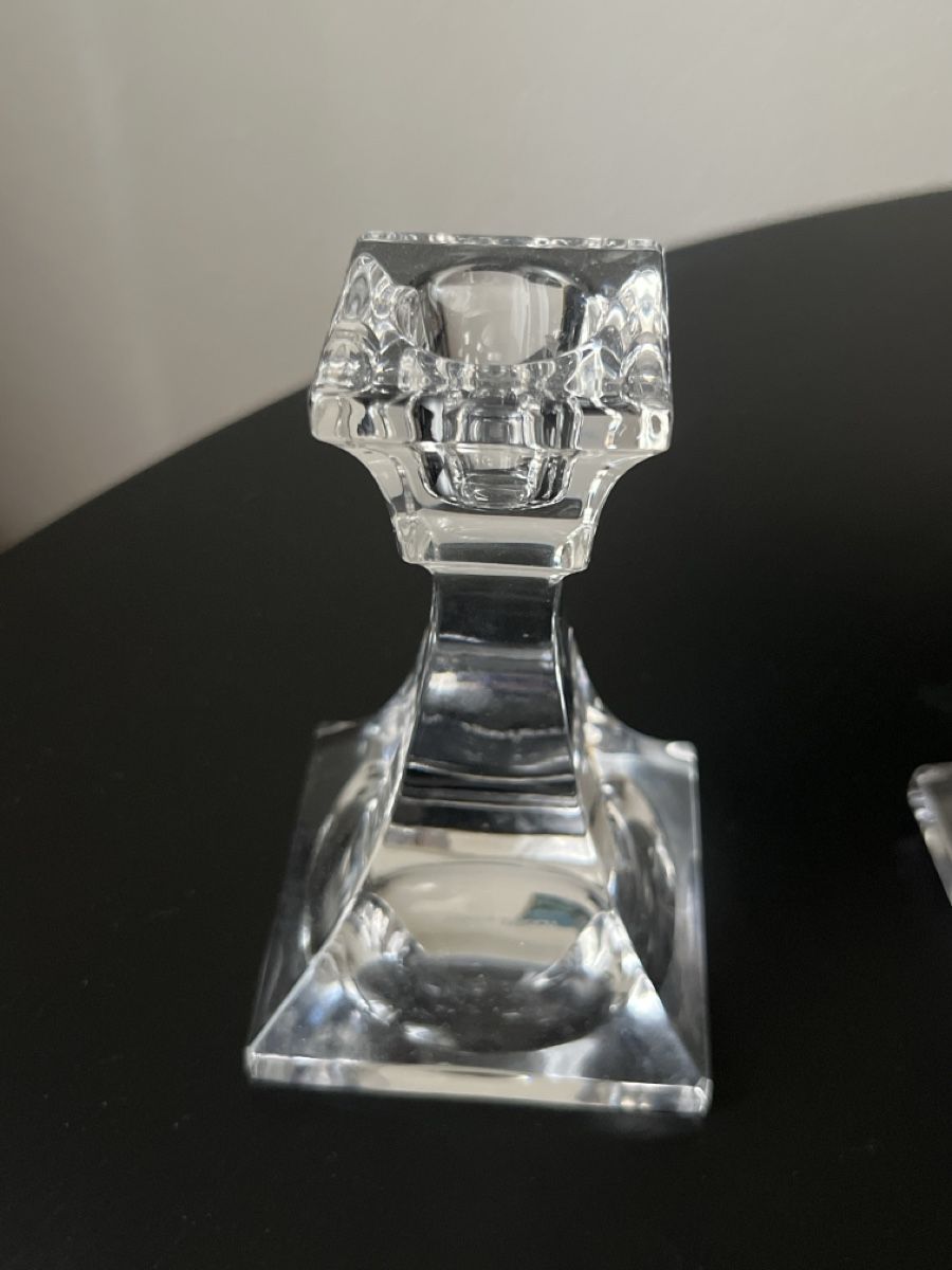 Bougeoirs: Elegante Kristall-Kerzenständer – 2er-Set – D'occasion à Zürich par Nowstalgia 2