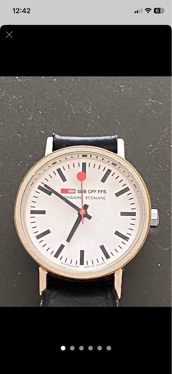 Mondaine Uhren: Mondaine Automatic Edition 1 – Gebraucht aus Lenzburg von erv_v7lr
