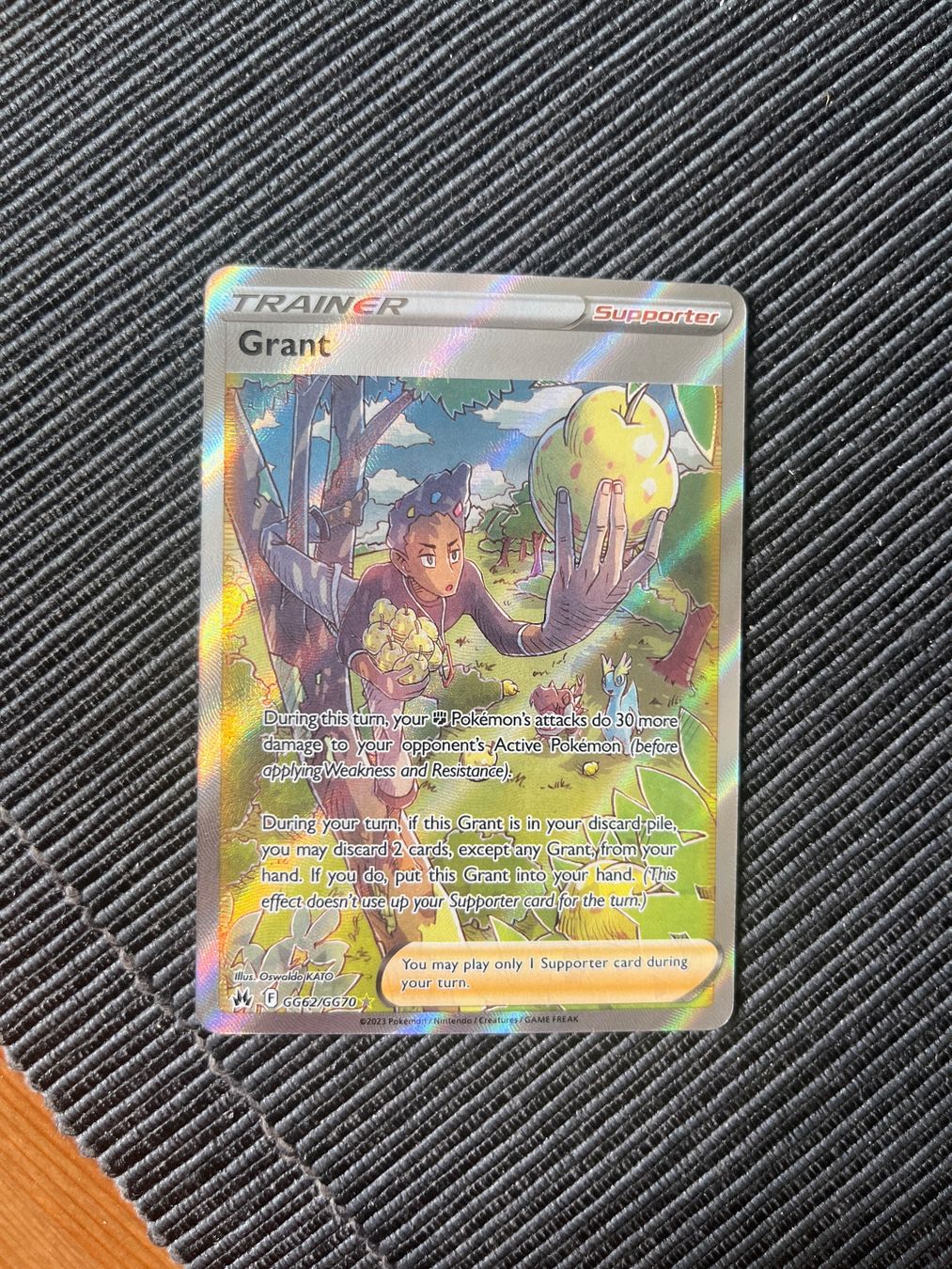 Pokémon Sammelbilder & Trading cards: Pokemon Grant Fullart Crown Zenith Englisch – Neu (gemäss Beschreibung) aus Wabern von Collectfun