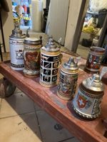 Collection de chopes à bière décoratives - vintage!