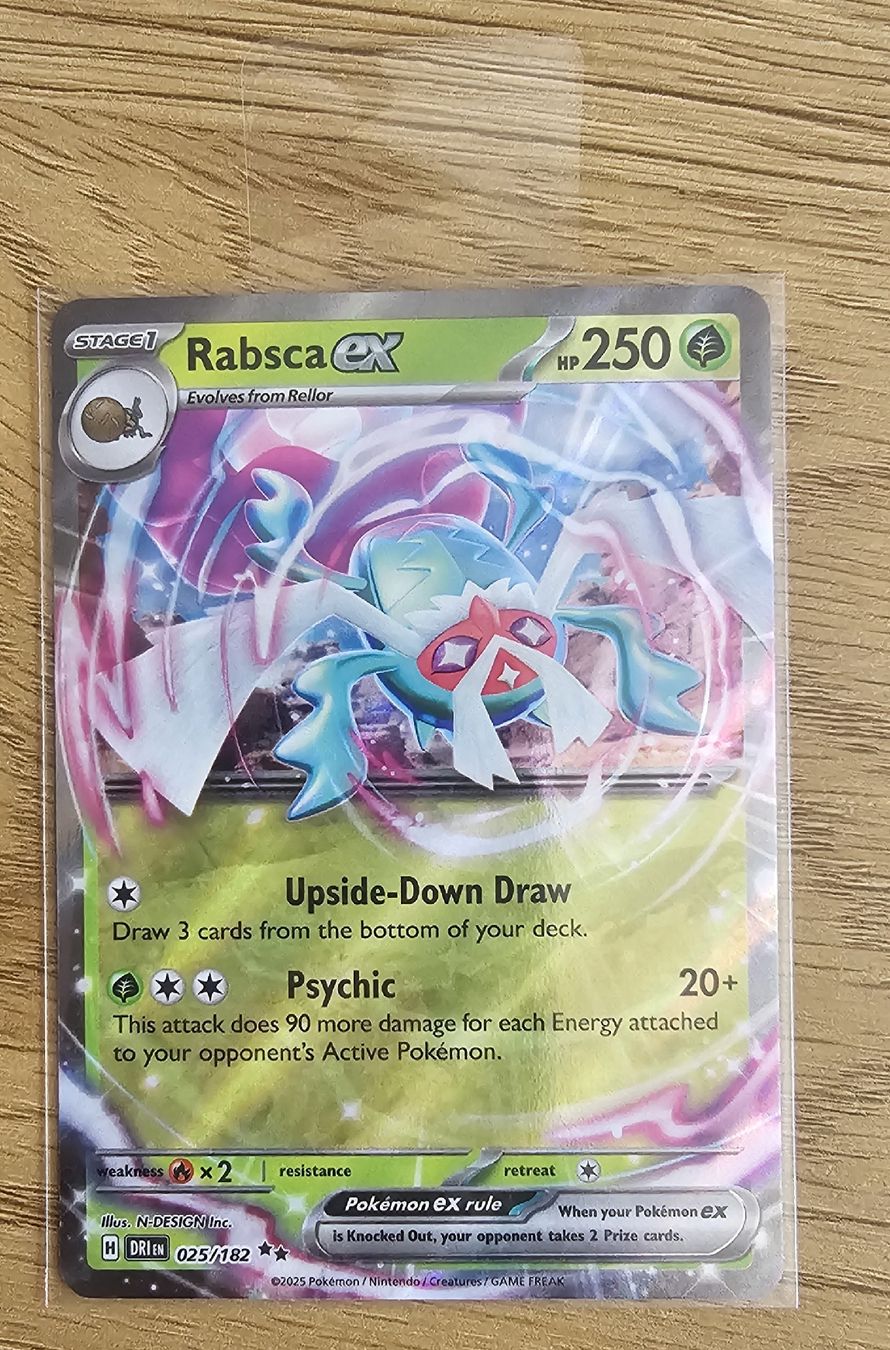 Pokémon Carte collezionabili: 🇺🇸 Rabsca ex 025/182 – Nuovo e nell'imballaggio originale da Tavannes venduto da psylowzof