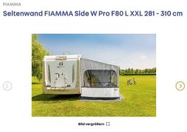 Seitenwand FIAMMA Side W Pro F80 L XXL 281 - 310 cm