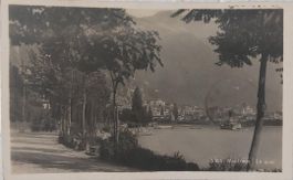 MONTREUX - Le quai - Bateau à vapeur - 1926