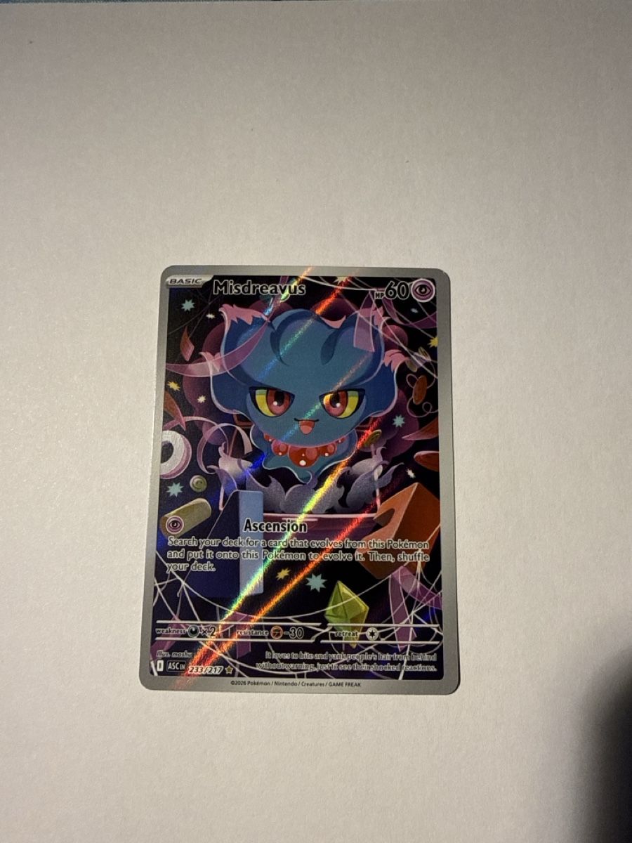 Pokémon Carte collezionabili: Misdreavus - 233 – Nuovo (secondo la descrizione) da Ascona venduto da Prime333389